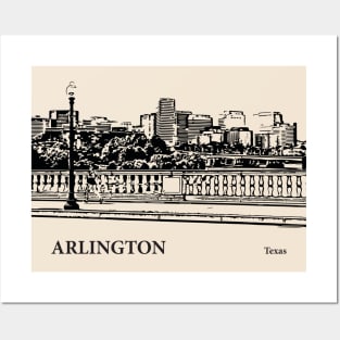 Arlington - Texas Posters and Art